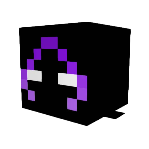 OneWPenuin Minecraft avatar head, 3D render