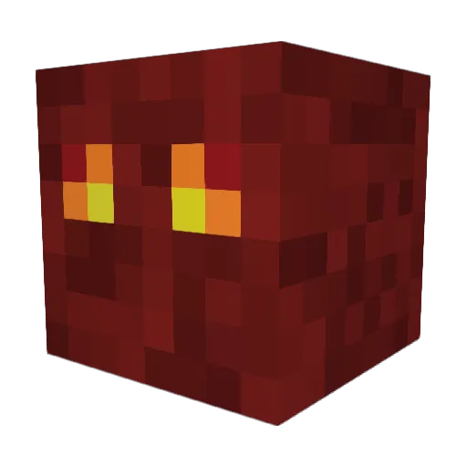 OneWickdSister Minecraft avatar head, 3D render