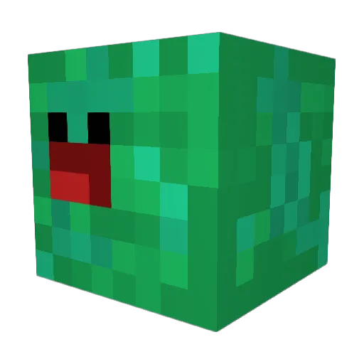 One_Ash_1 Minecraft avatar head, 3D render