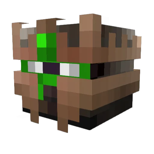 One_Irish_Boi Minecraft avatar head, 3D render