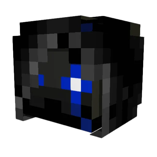 One_Punch_Man00 Minecraft avatar head, 3D render