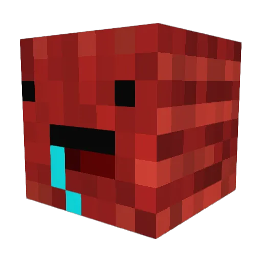 One_Saucy_Boi Minecraft avatar head, 3D render