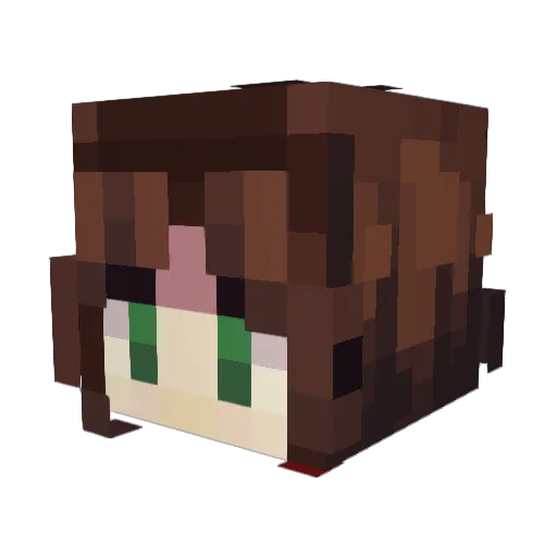 One_Saucy_Boi_1 Minecraft avatar head, 3D render