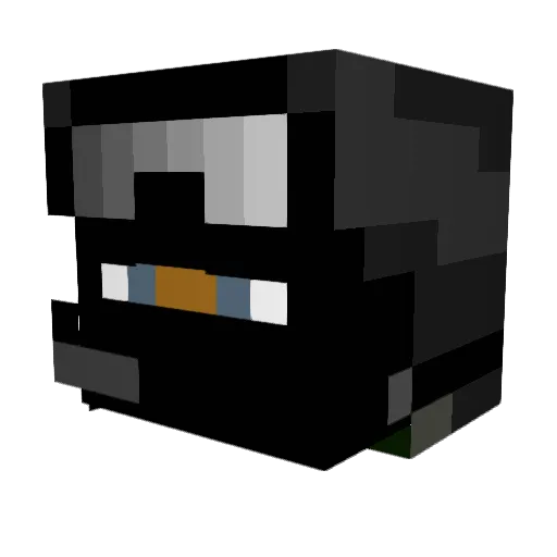 One_Time_Only1 Minecraft avatar head, 3D render