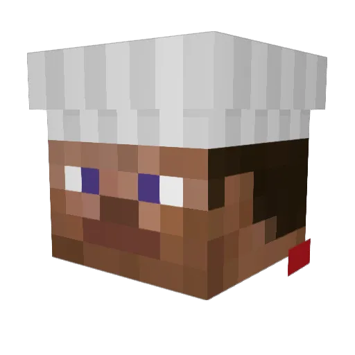 Oneoliver11 Minecraft avatar head, 3D render