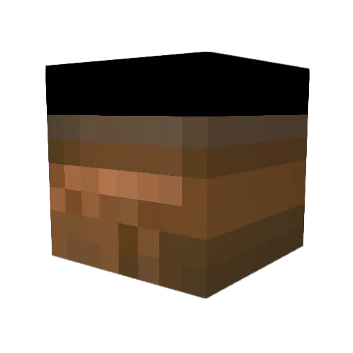 OngaBanga Minecraft avatar head, 3D render