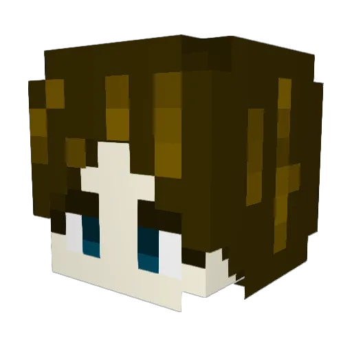 Onhu_0614 Minecraft avatar head, 3D render