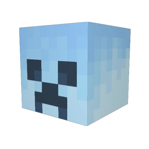OniJobin Minecraft avatar head, 3D render