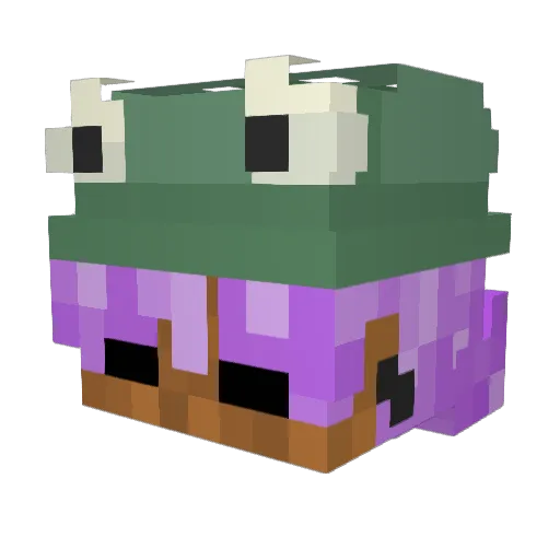 Onidotb Minecraft avatar head, 3D render