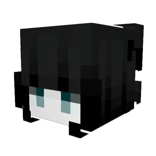Onikinarioui Minecraft avatar head, 3D render