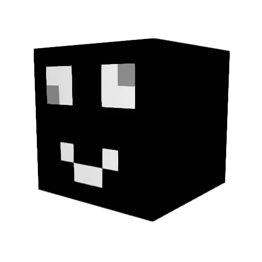 Onishkka Minecraft avatar head, 3D render