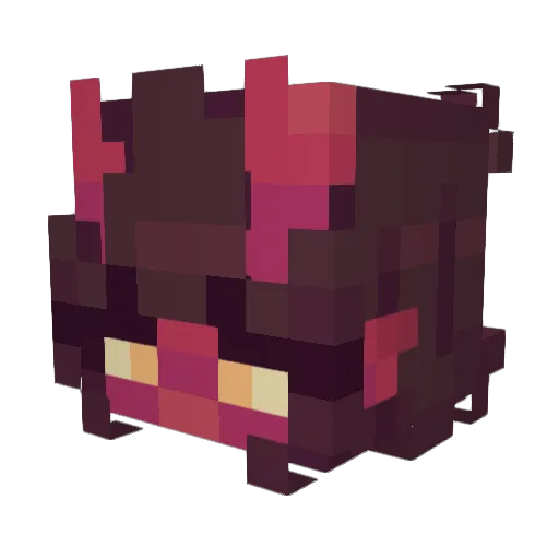 Online_JULY Minecraft avatar head, 3D render