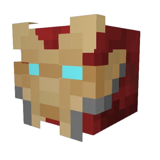 Only1CanSurvive Minecraft avatar head, 3D render