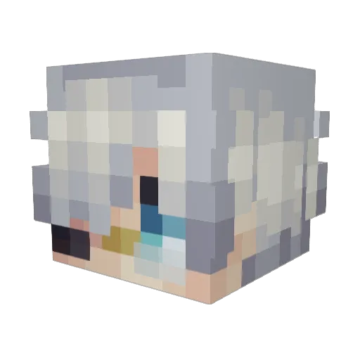Only1Trixter Minecraft avatar head, 3D render