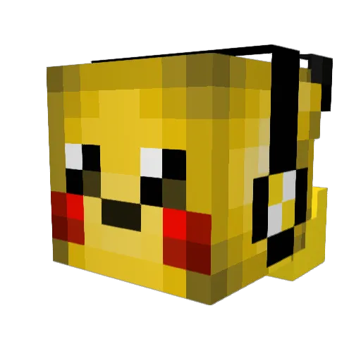 OnlyChiii Minecraft avatar head, 3D render