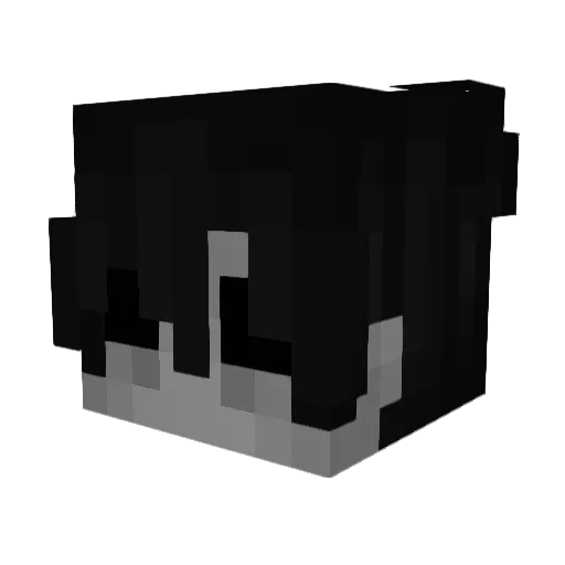 OnlyFriendsLover Minecraft avatar head, 3D render