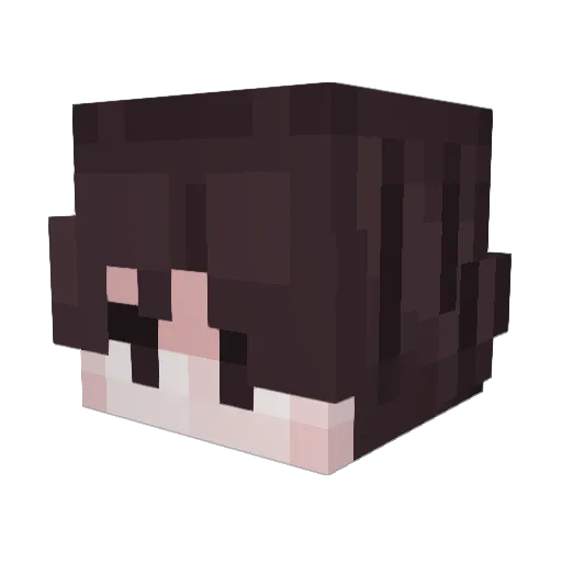 OnlyJalal Minecraft avatar head, 3D render
