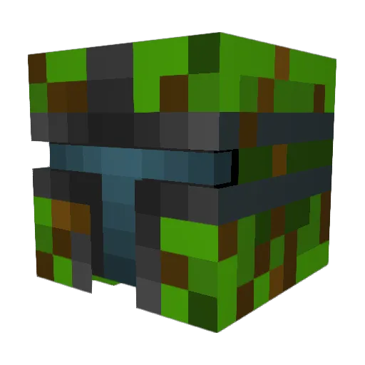 OnlyMke Minecraft avatar head, 3D render