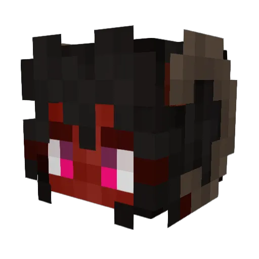 OnlySWirYA Minecraft avatar head, 3D render