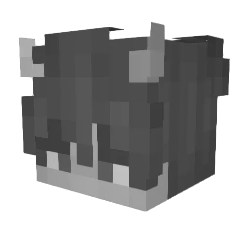 OnlySamui Minecraft avatar head, 3D render