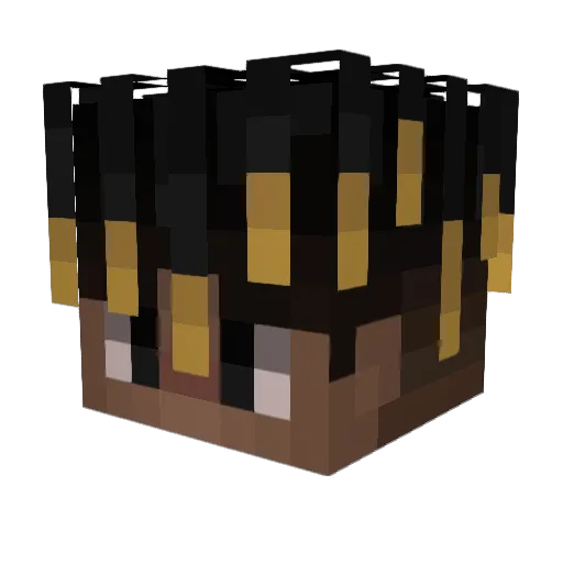 OnlySins Minecraft avatar head, 3D render