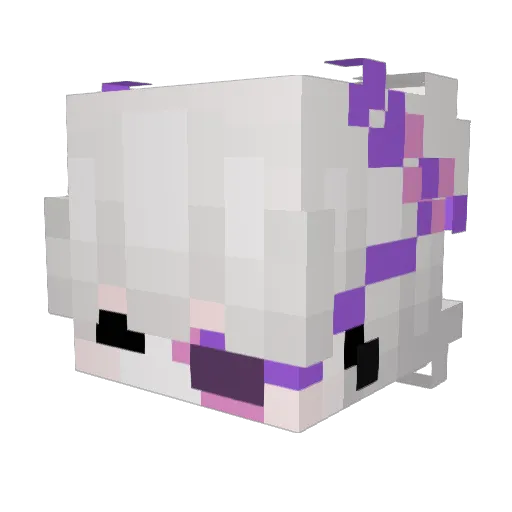 Only_A_Lacius1 Minecraft avatar head, 3D render