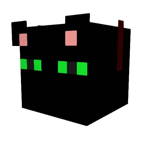 Onnex07 Minecraft avatar head, 3D render