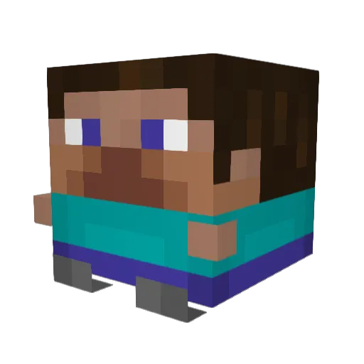 Onni2000 Minecraft avatar head, 3D render