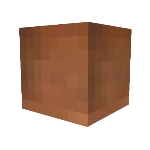 Ontress Minecraft avatar head, 3D render