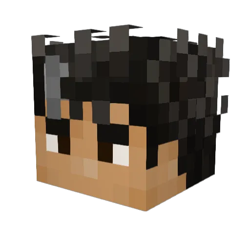 Onu_Eskimo Minecraft avatar head, 3D render