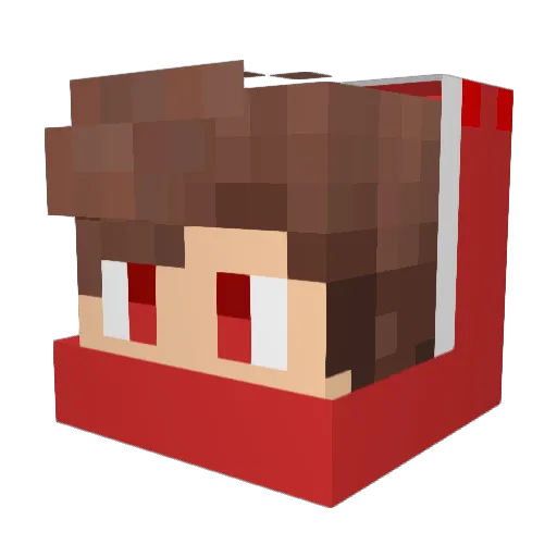 OnurBaskanTR Minecraft avatar head, 3D render