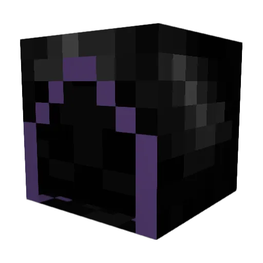 Onwafu Minecraft avatar head, 3D render