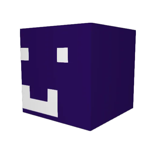 Onwrn25 Minecraft avatar head, 3D render
