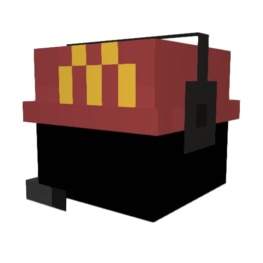 Onybix_ Minecraft avatar head, 3D render