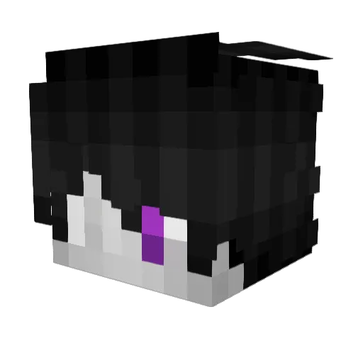 OnycClientUser Minecraft avatar head, 3D render