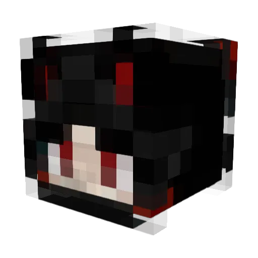 Onyon_CZ Minecraft avatar head, 3D render