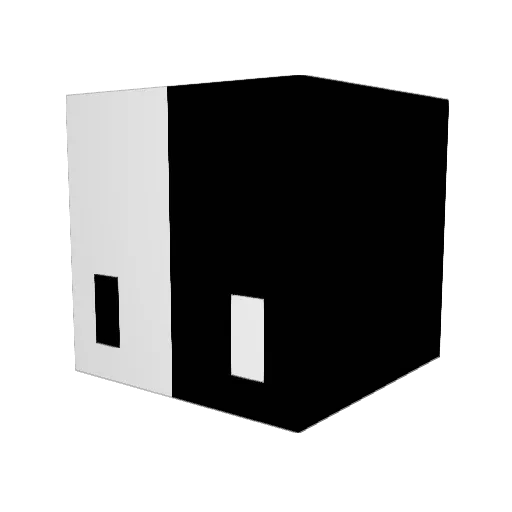Onyoureye_ Minecraft avatar head, 3D render
