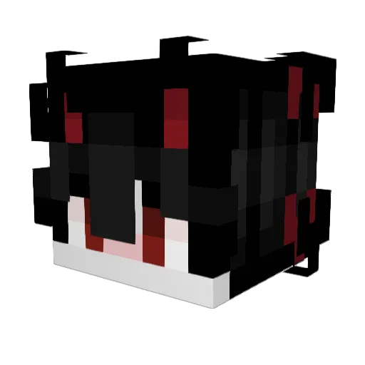 Onyx5269 Minecraft avatar head, 3D render