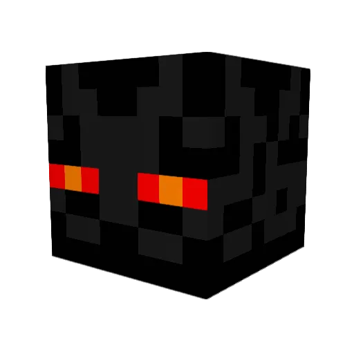 OnyxEnki Minecraft avatar head, 3D render