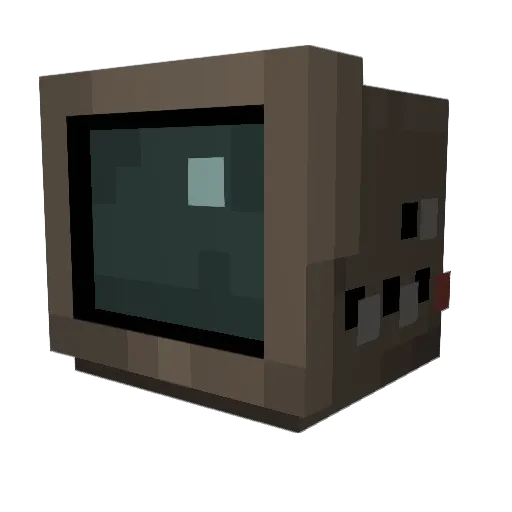 Onyxeri Minecraft avatar head, 3D render