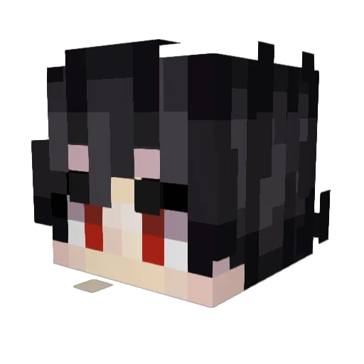 Onyxlab Minecraft avatar head, 3D render