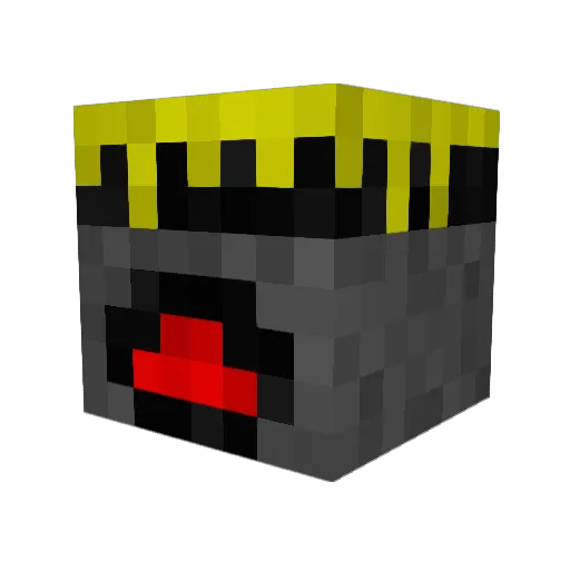 OoRaiGunModeOo Minecraft avatar head, 3D render