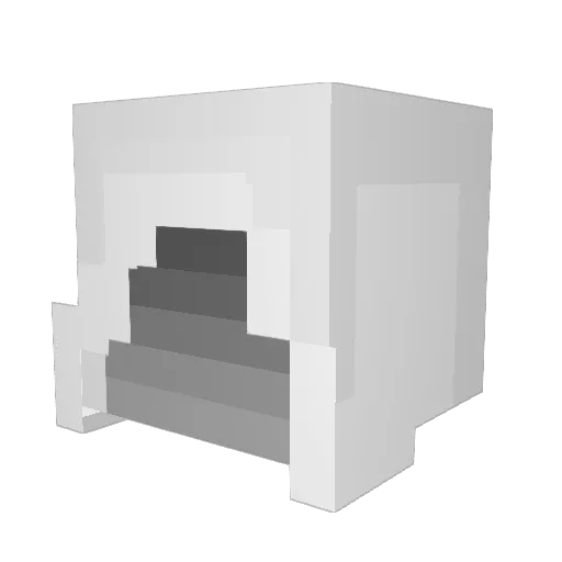 OodleVanKadoodle Minecraft avatar head, 3D render