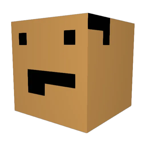 Oodootaya Minecraft avatar head, 3D render