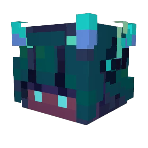 OofImPhoenix Minecraft avatar head, 3D render