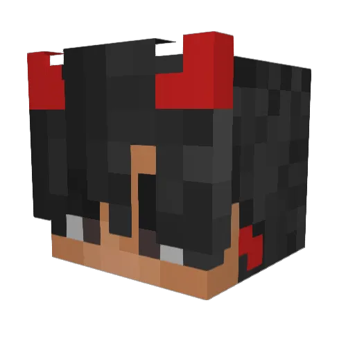 Oof_itsAWater Minecraft avatar head, 3D render