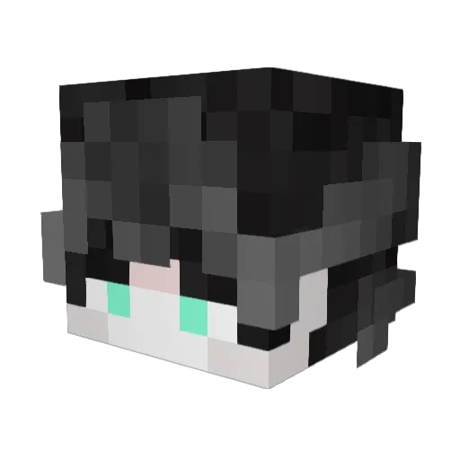 OogaChooga Minecraft avatar head, 3D render