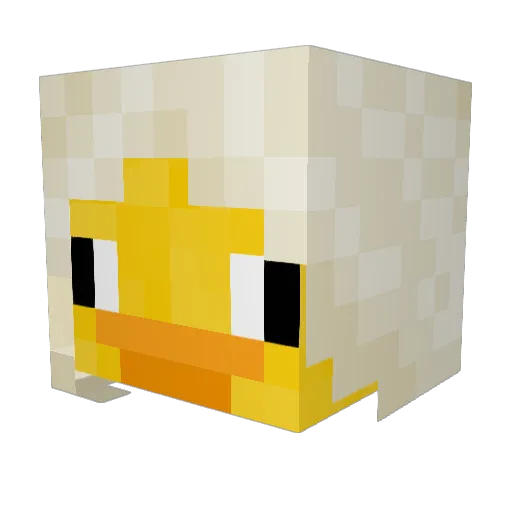 OogeyWoogey Minecraft avatar head, 3D render