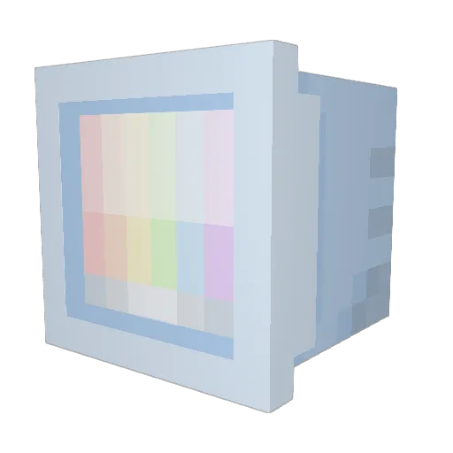 Ooqy Minecraft avatar head, 3D render
