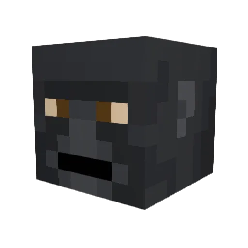 Ootbeh_alt Minecraft avatar head, 3D render